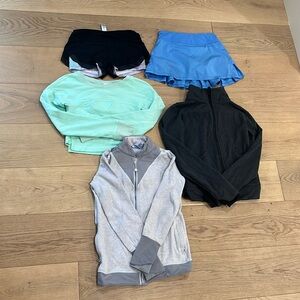Ivivva athleta bundle size 10 (kids lululemon)